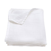 Ali+Oli Muslin Swaddle Blanket (Pure White)