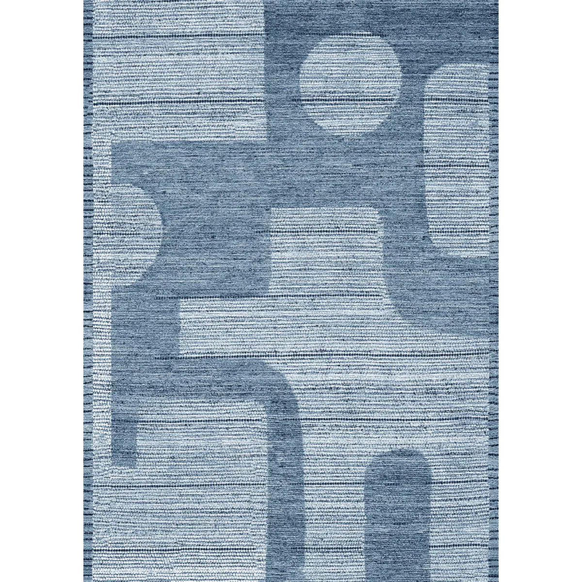 Puzzo Blue Rug