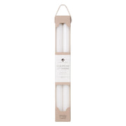 12" Taper Candles - 2pc Box - Pure White