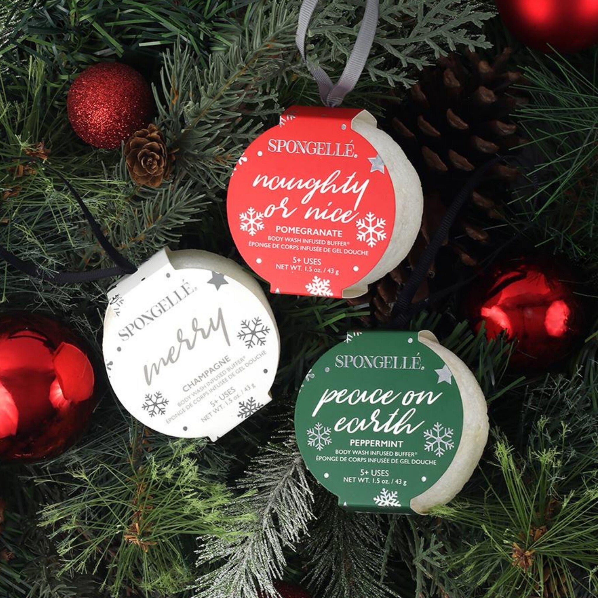 NAUGHTY OR NICE | POMEGRANATE RED BUFFER