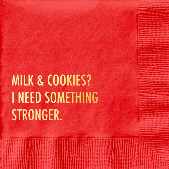 Holiday Napkins - Milk & Cookies