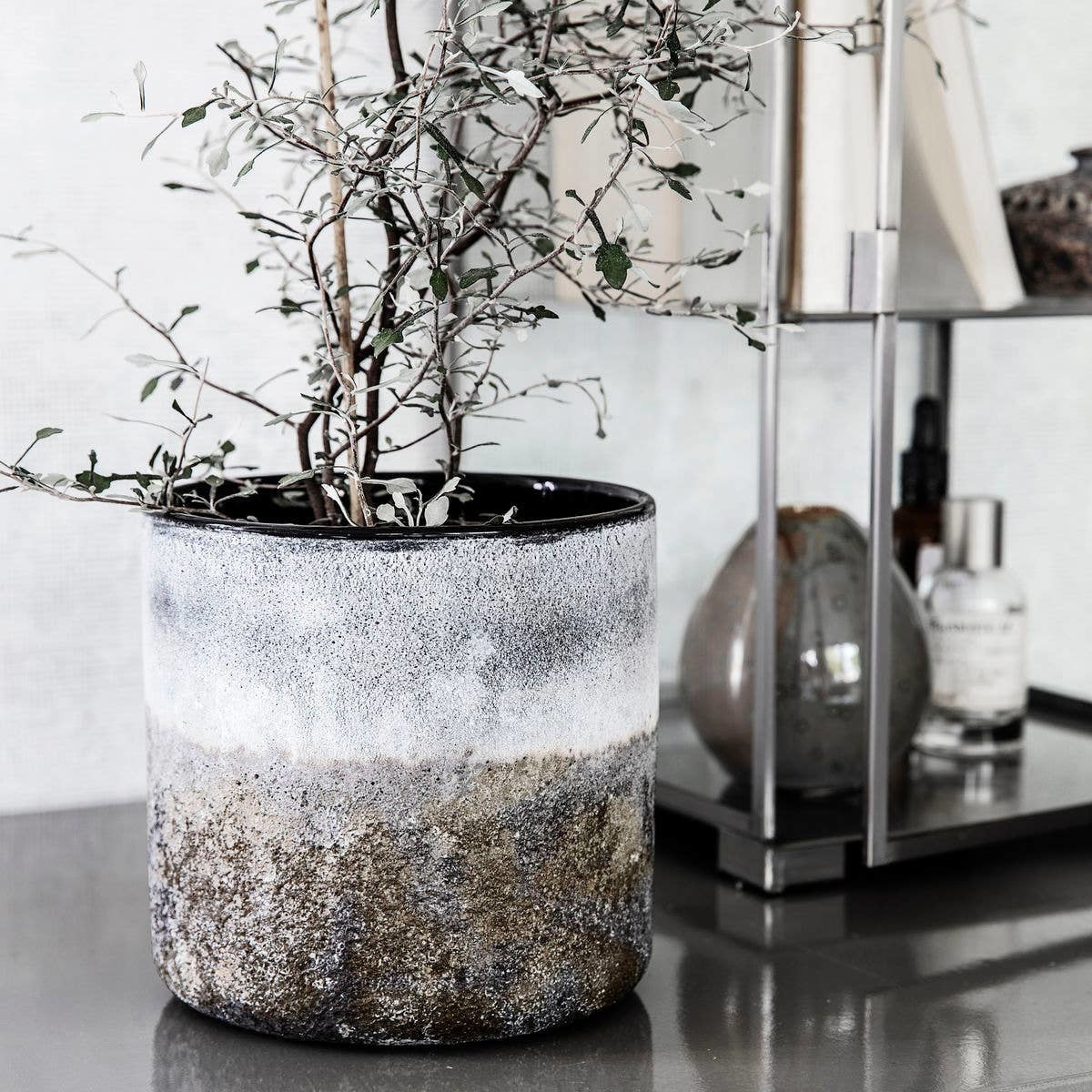 Tealight Rock Pot