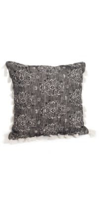 Knit Cushion w/ Fringe