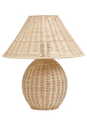 Natural Rattan Table Lamp