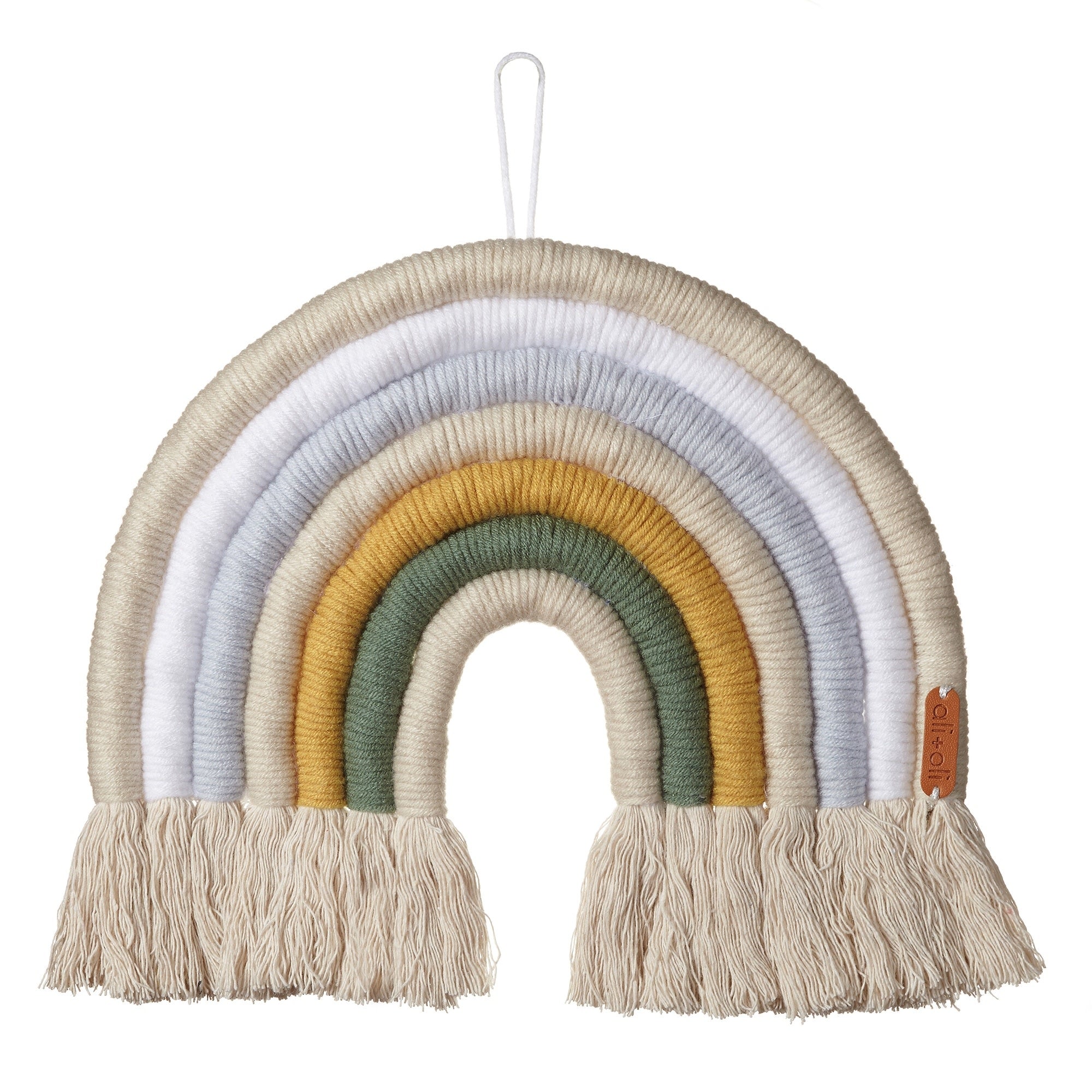 Macrame Nursery Wall Decor - Rainbow - Lunar