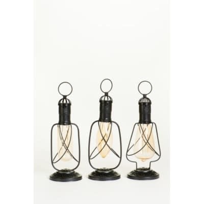 SOLAR LANTERN 3 ASSORTED - VINTAGE