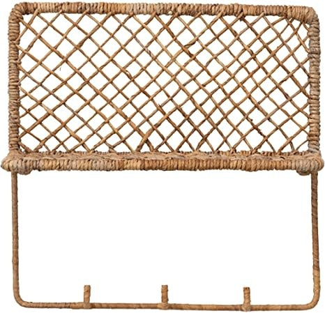 Hand Woven Banana Bark Wall Shelf