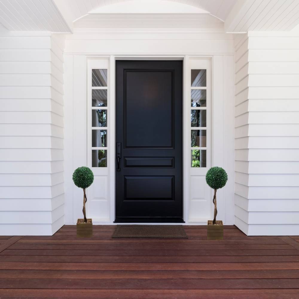 Ely Faux Potted Boxwood Topiary Plant 3'