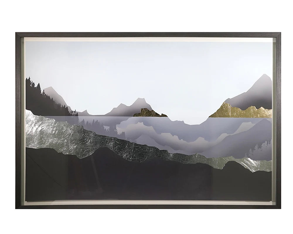 Great Exploration - 60" X 40" - Charcoal Frame