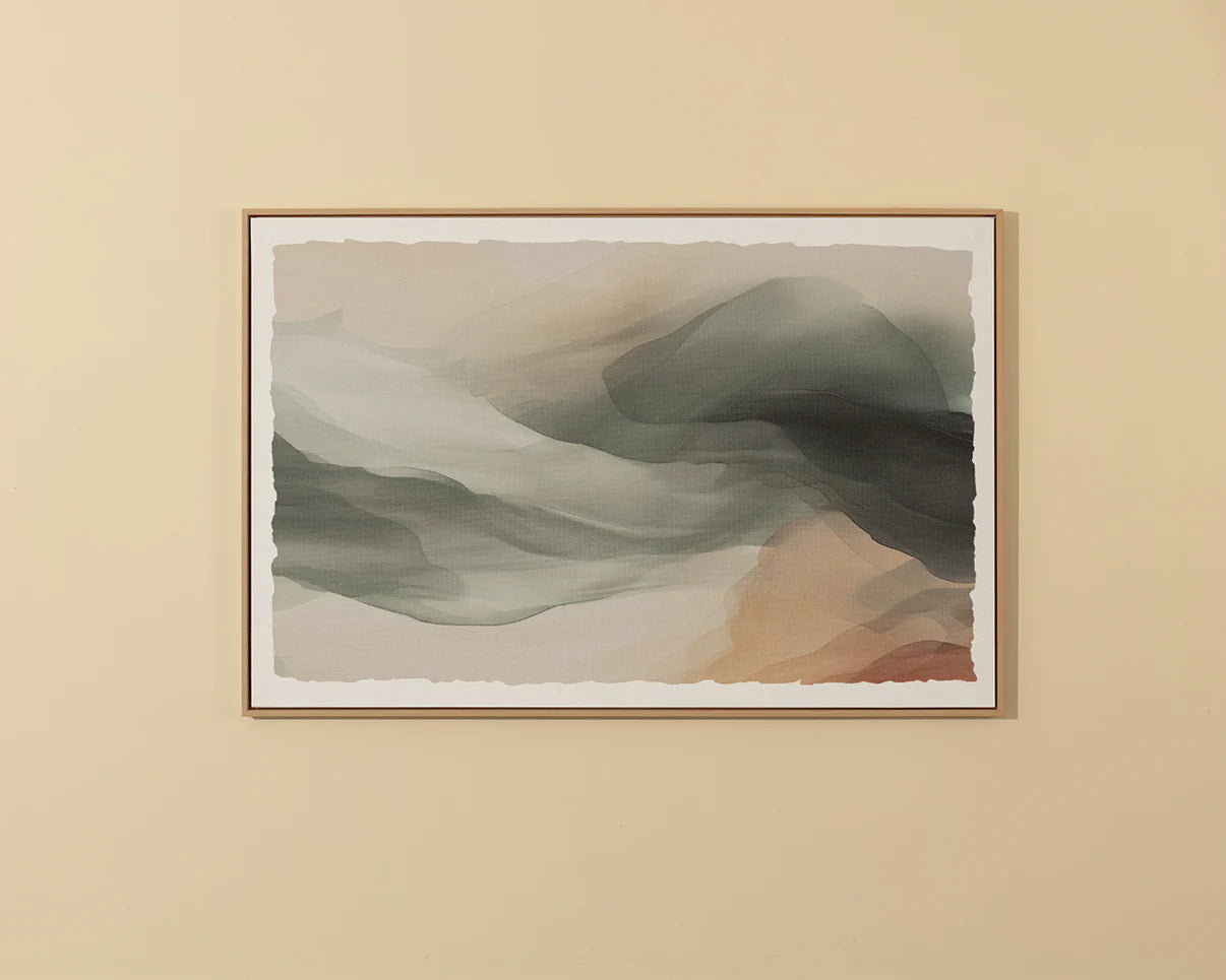 Dream State - 60" X 40" - Natural Floater Frame