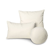 Crush Cushions (Set of 3) - Velvet Ecru