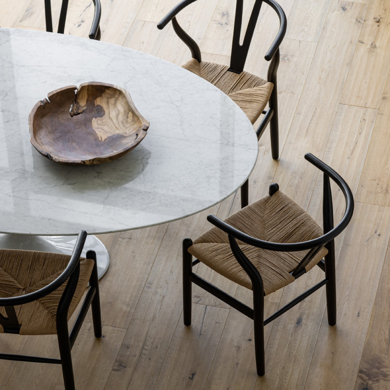 Flute Condo Dining Table - Oval