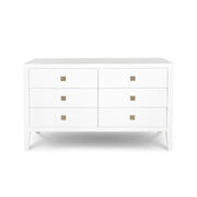 Hara 6 Drawer Dresser - White
