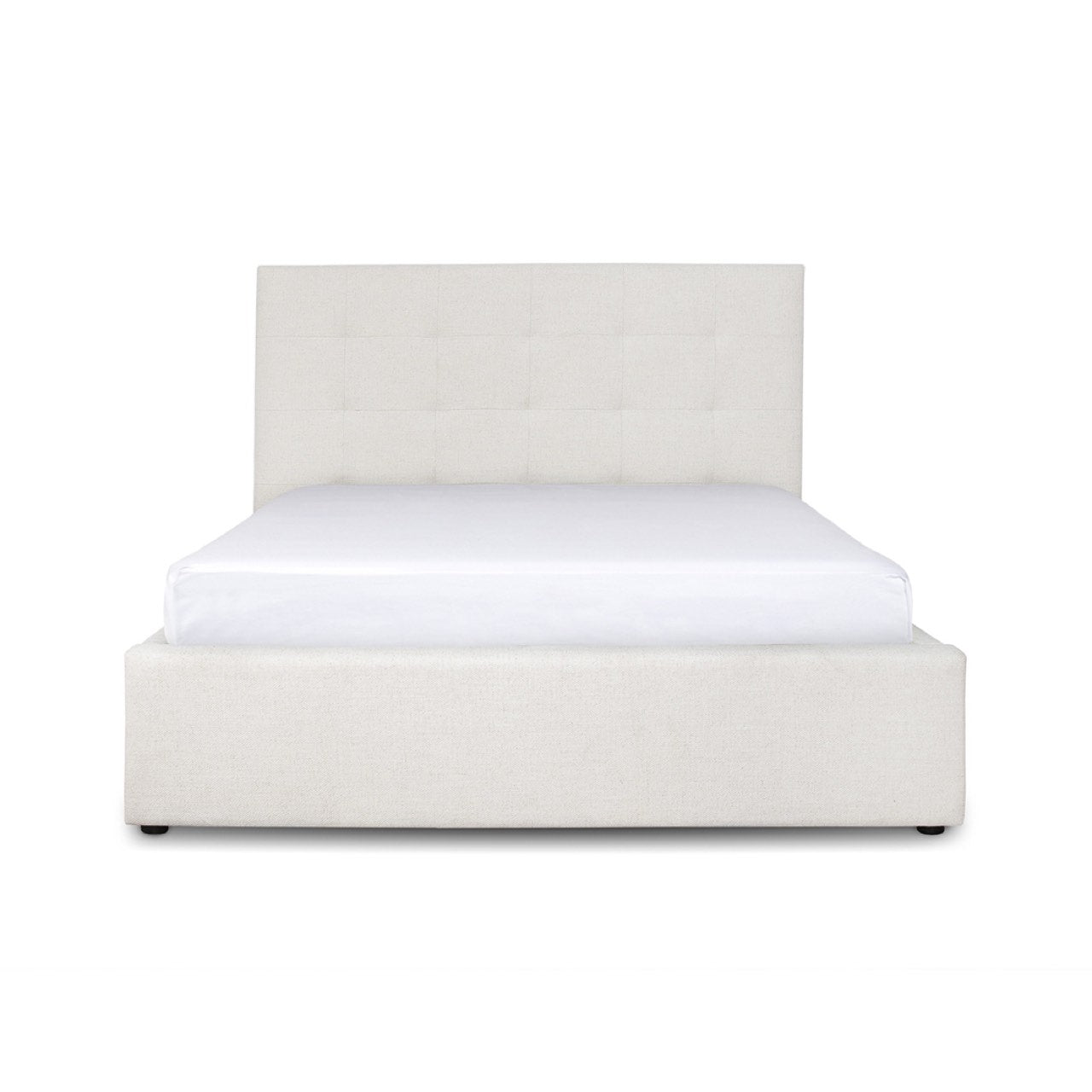 June Queen Bed - Cream