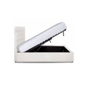 Justin Queen Storage Bed Tall - Cream