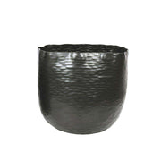 Ponche - Brass Black Basket Planter
