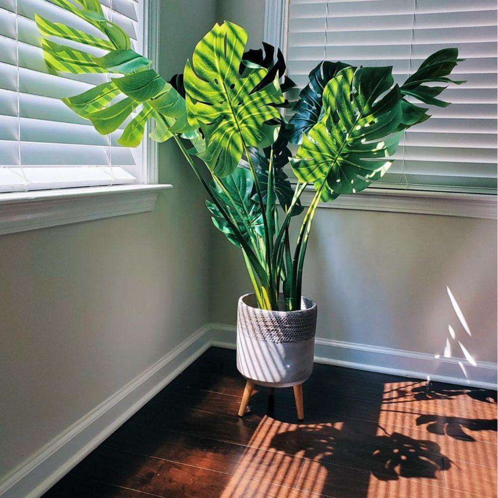 Tera Monstera Artificial Potted Plant