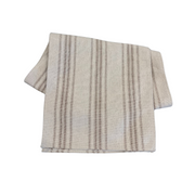 Farmhouse Table Runner - Tan Twelve Stripe