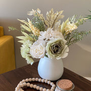 Winter Artificial Flower Bouquet 18'' X 8''