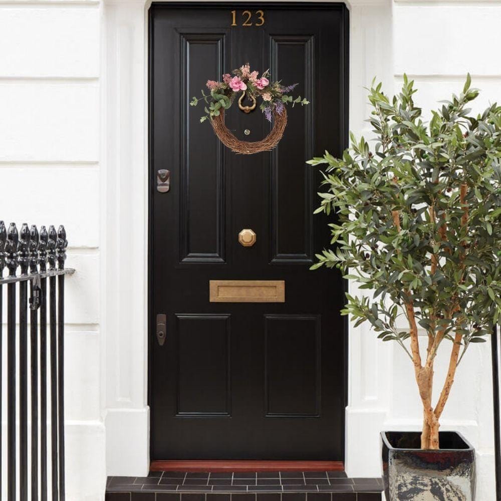 Rosalie Artificial Floral Wreath 19.7''