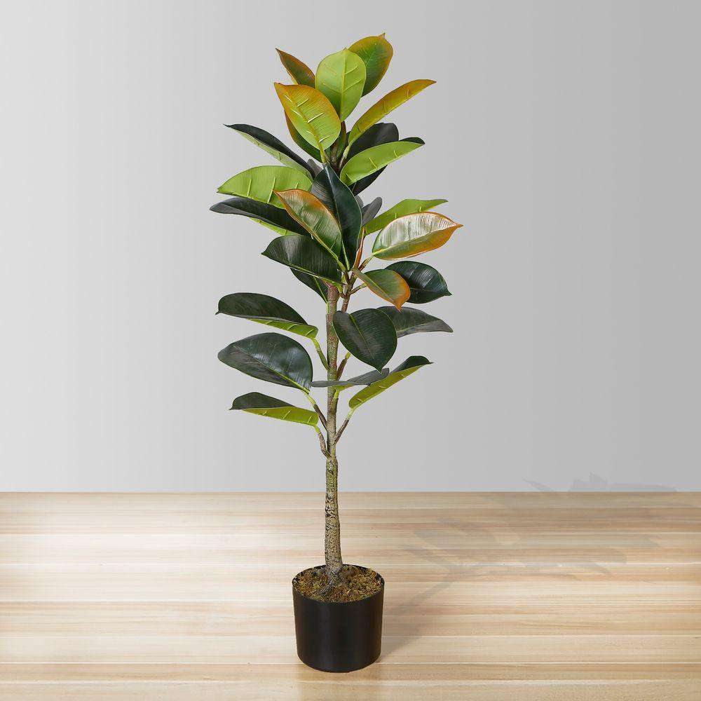 Vero Artificial Rubber Potted Plant 39''