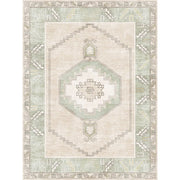 Barbara Light Green Beige Rug