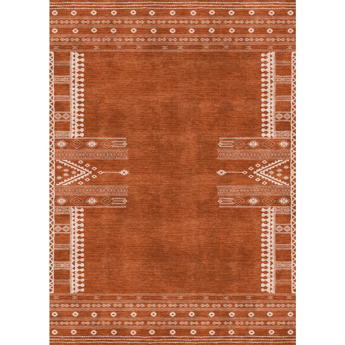 Mazela Orange Rug