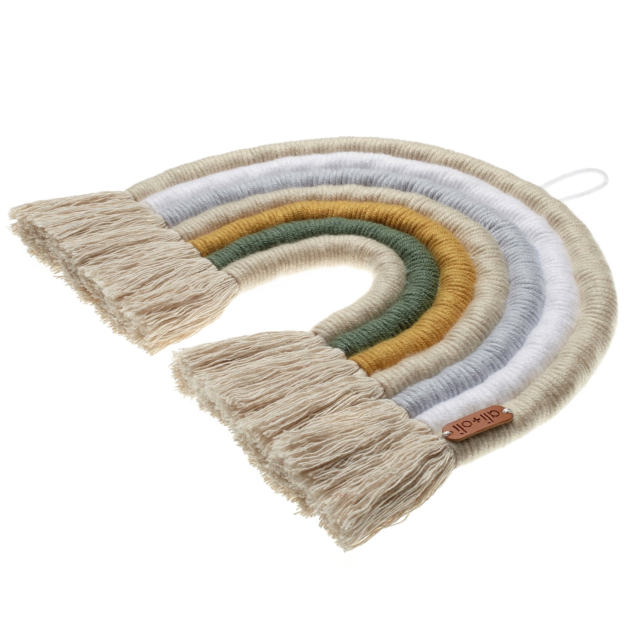 Macrame Nursery Wall Decor - Rainbow - Lunar
