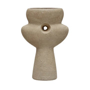 Sand Finish Sculptural Vase