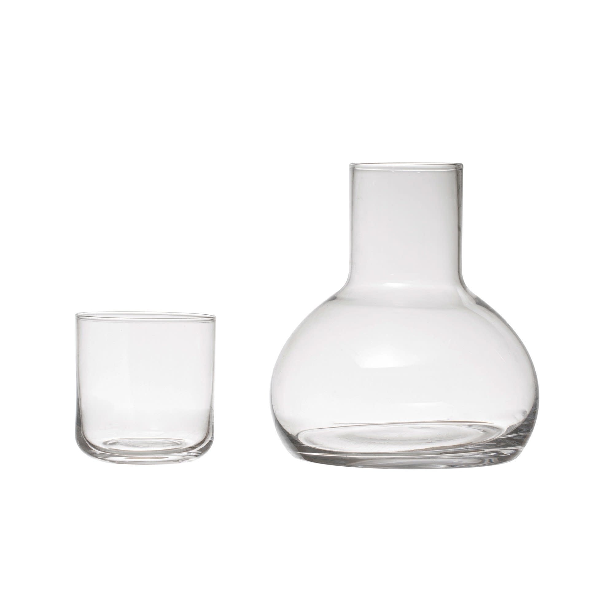Carafe & Drinking Glass Set