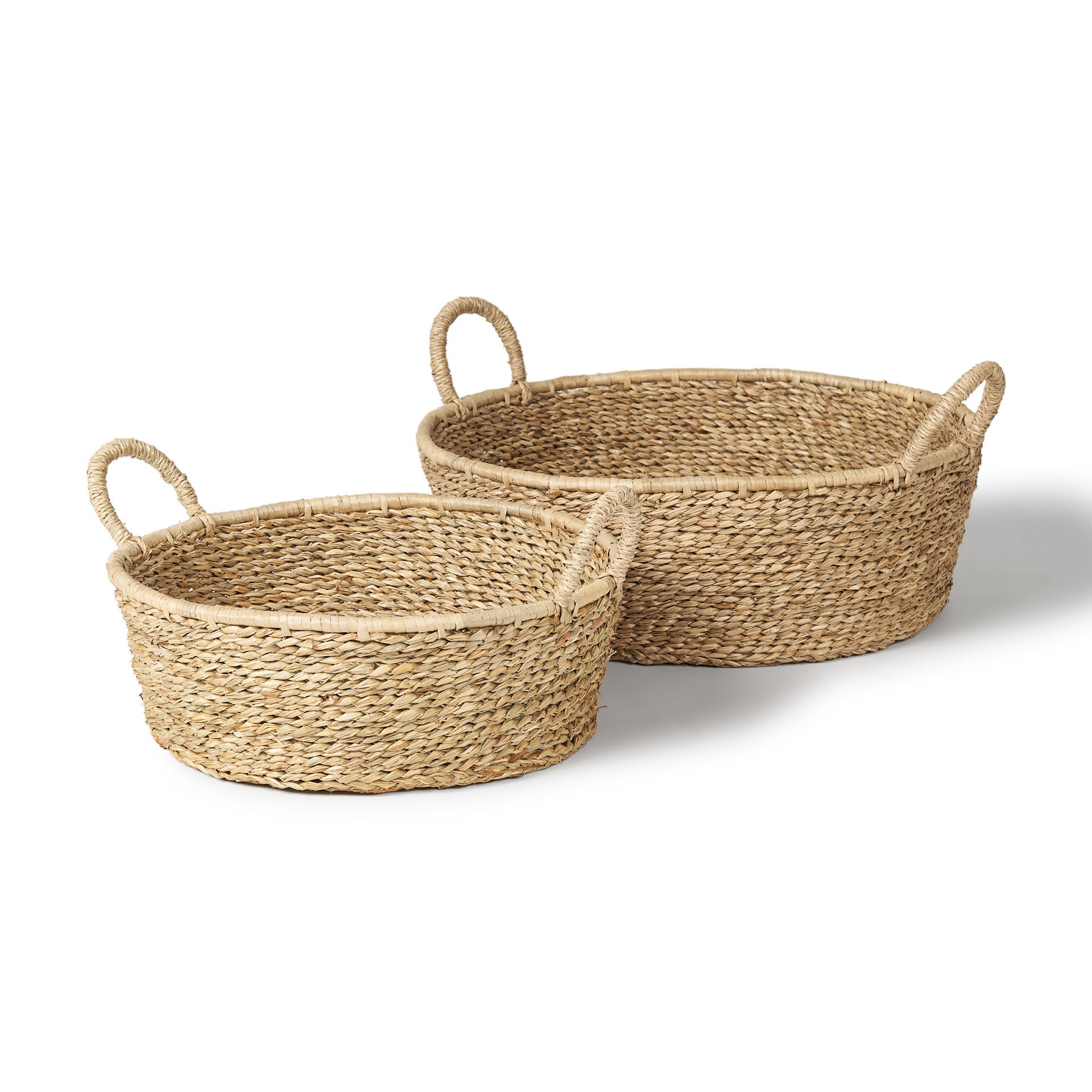 Ayanna Deep Nesting Seagrass Basket - Small