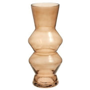 Miller Glass Vase - Dark Brown