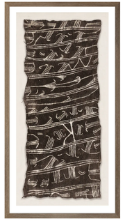 Bark Cloth III - Mocha