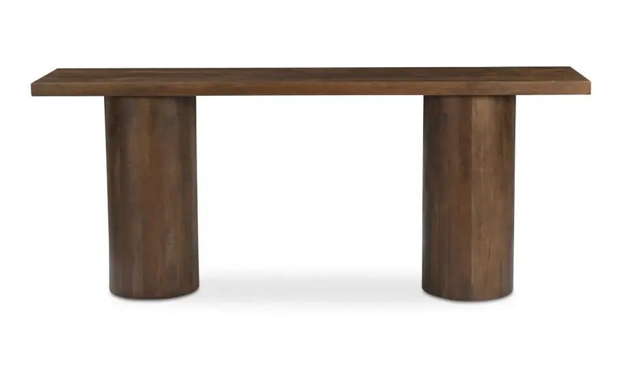Hadley Console Table Warm Brown