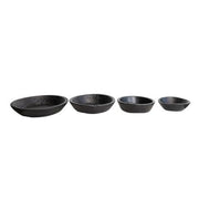 Reclaimed Wood Bowl - Black - X Large