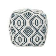 Bohemian Agra Pouf