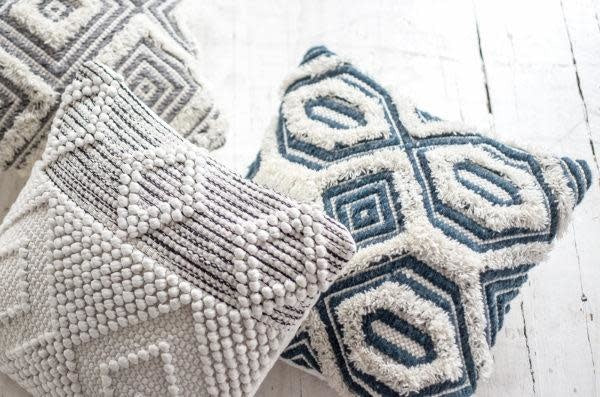Bohemian Agra Macrame Cushion