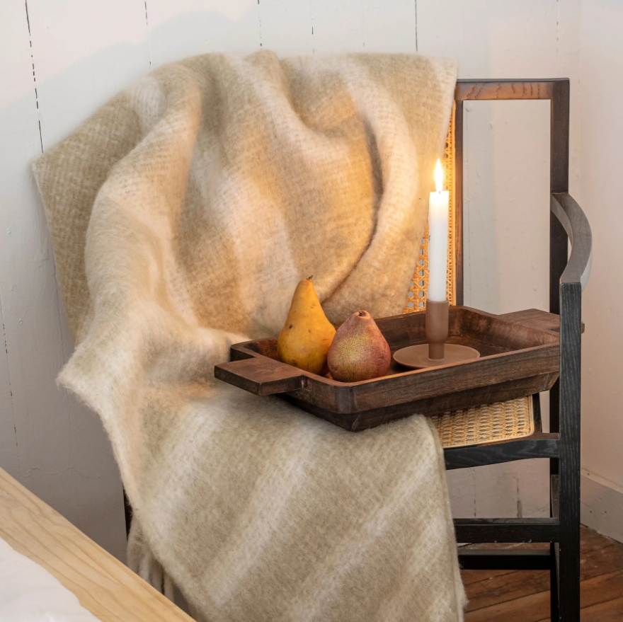 Burnt Brown Dough Bowl - Large