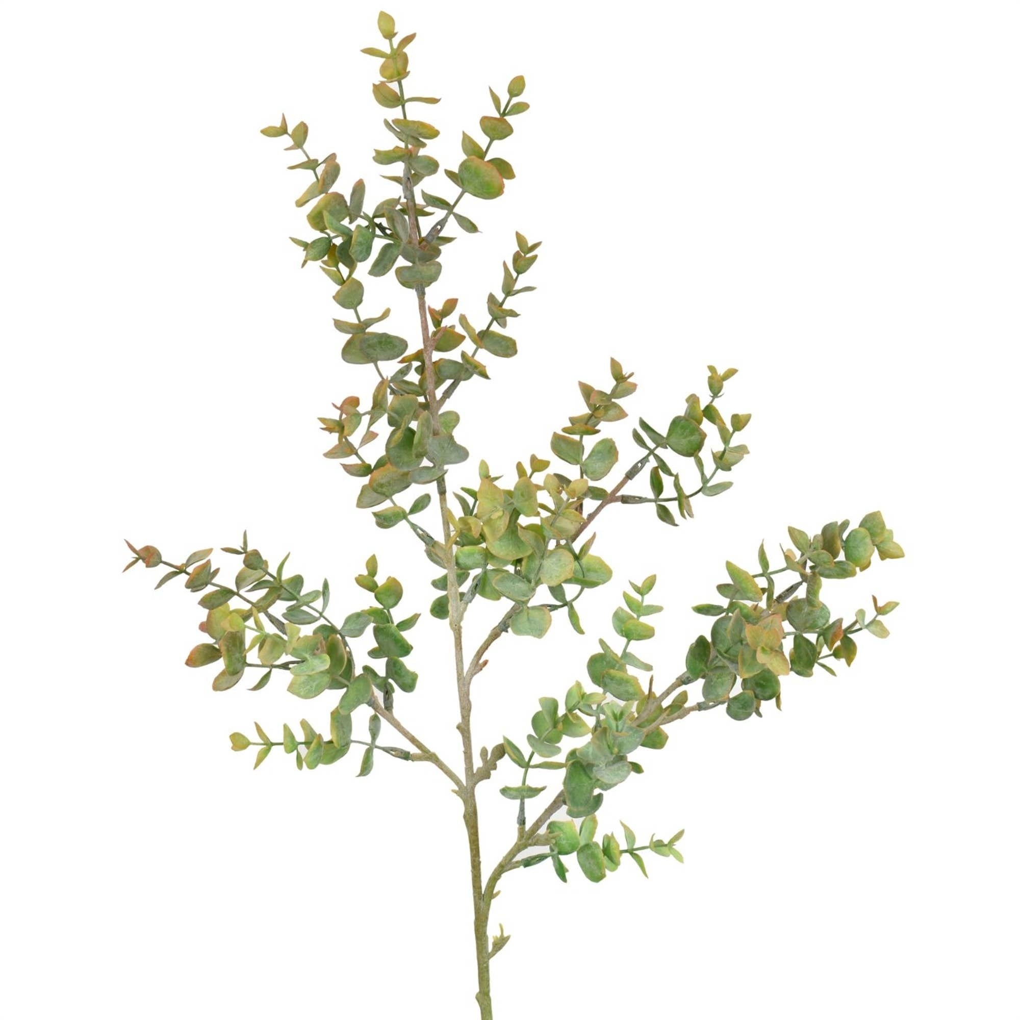 33.5" Eucalyptus Spray - Orange/Green