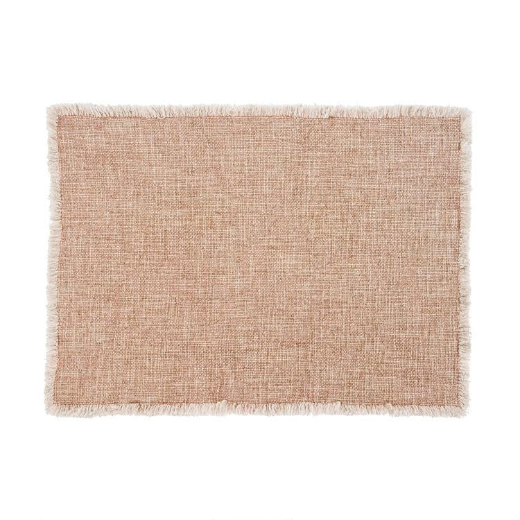 Selena Linen Placemat - Blush