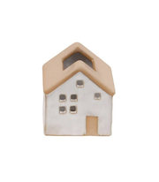 Vail Chalet Ceramic House - White - Small