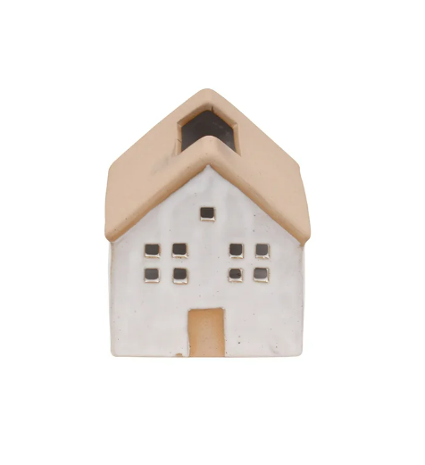 Vail Chalet Ceramic House - White - Large