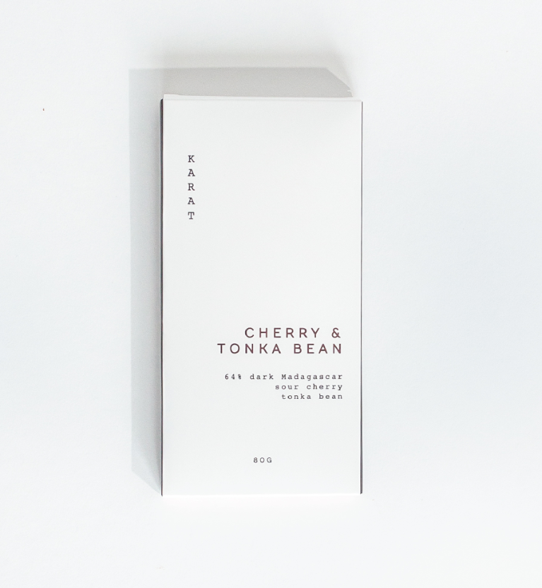Karat Chocolate Bar - Cherry & Tonka Bean