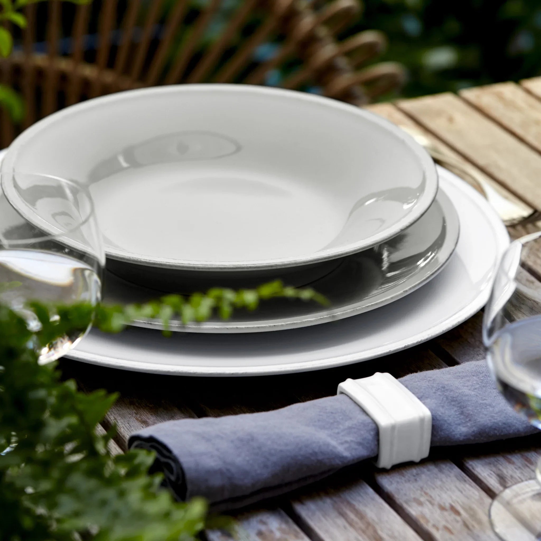Friso Salad/Dessert Plate - Grey
