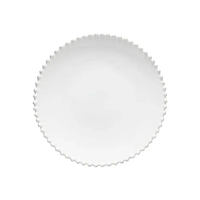 Pearl Dinner Plate - White