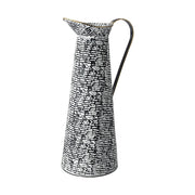 Colette Black & White Patterned Vase - Large