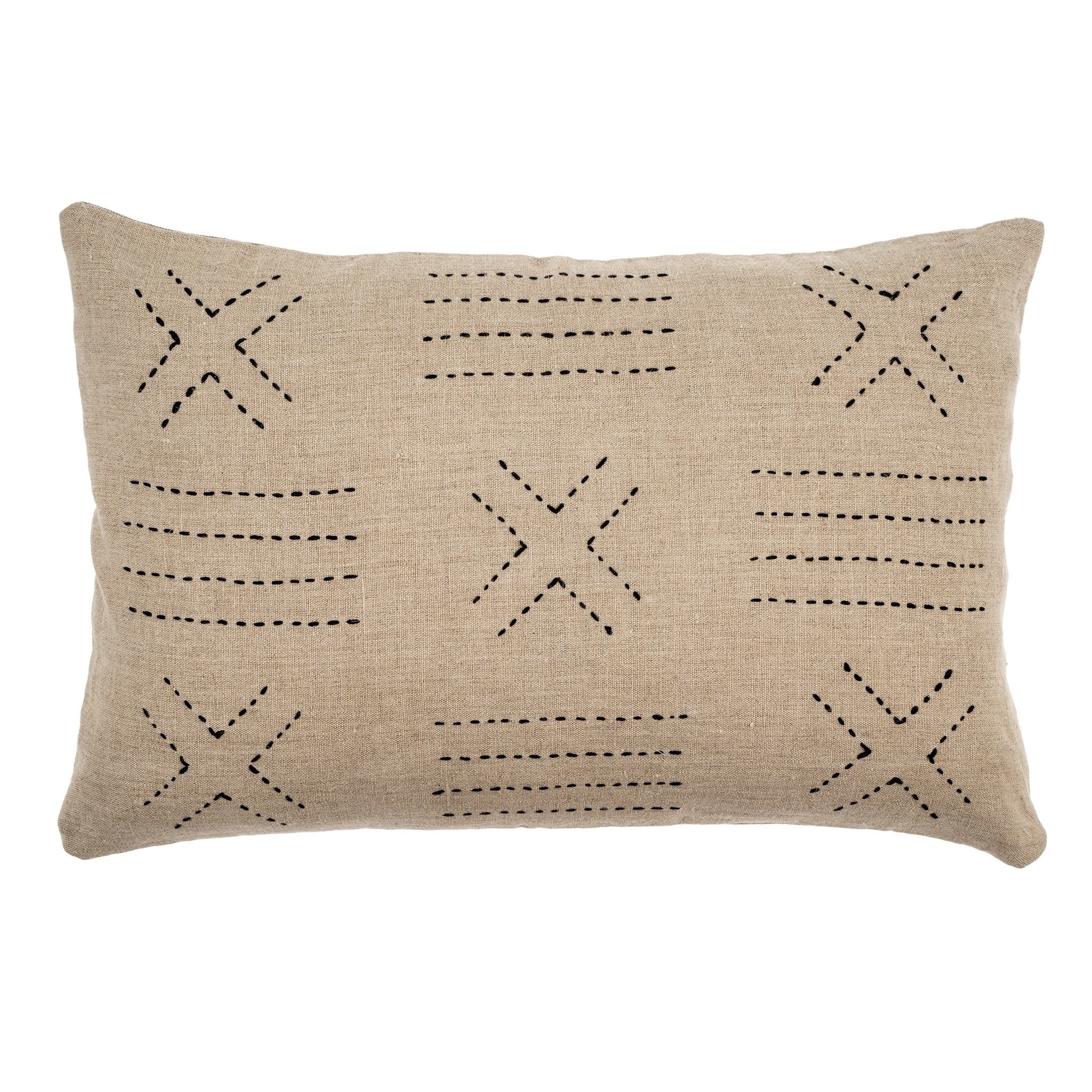 Cross Linen Pillow