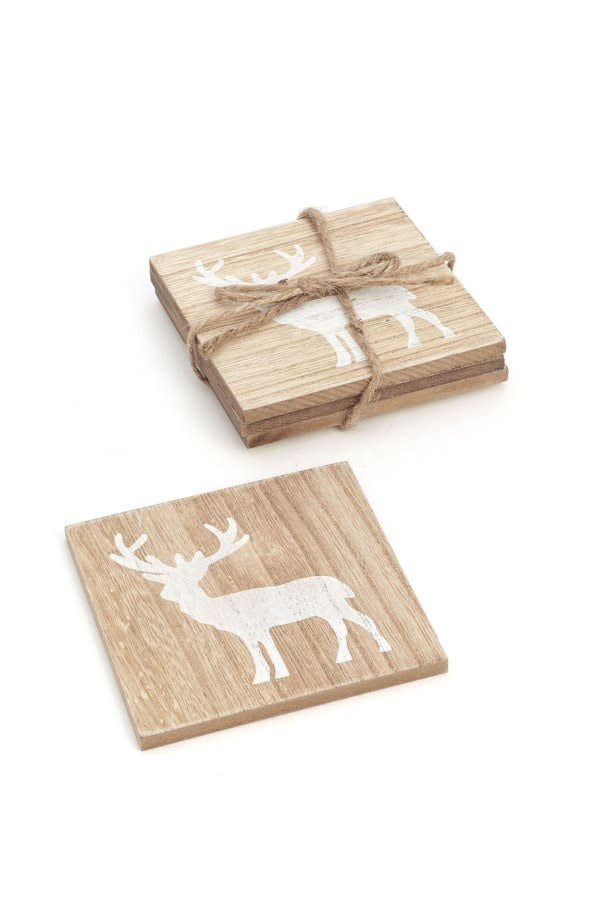 Deer Coasters (Set of 4)