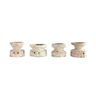 WOODEN CANDLE HOLDER