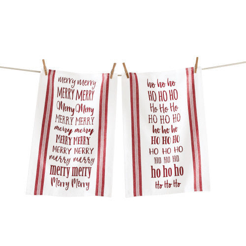 Ho Ho Ho Dish Towel